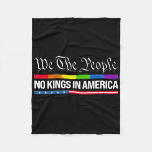 Keine Könige in Amerika 7 Fleecedecke