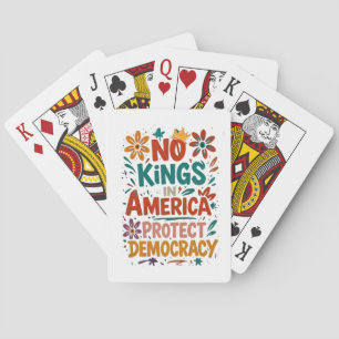 Keine Könige in Amerika Amerikanische Demokratie  Spielkarten