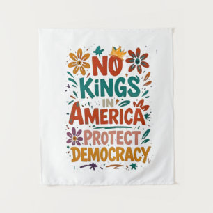 Keine Könige in Amerika Amerikanische Demokratie Wandteppich
