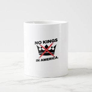 Keine Könige in Amerika Anti-Essential Retro-Stil Jumbo-Tasse