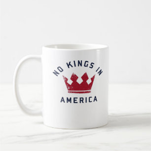 Keine Könige in Amerika Anti-Faschismus USA Klassi Kaffeetasse
