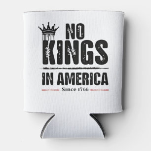 Keine Könige in Amerika Anti Trump American Patrio Dosenkühler