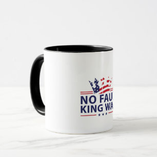 Keine Könige in Amerika Anti Trump Anti Faschismus Tasse