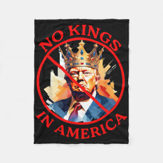 Keine Könige in Amerika Anti-Trump-Protest  Fleecedecke