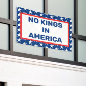 Keine Könige in Amerika Banner (Äußeres Gebäude)