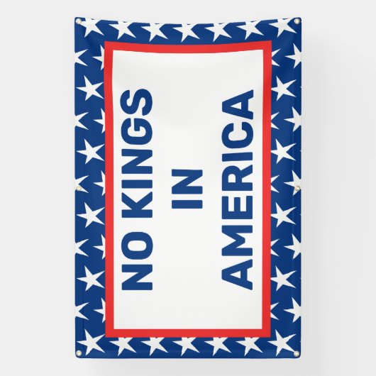 Keine Könige in Amerika Banner (Vertikal)