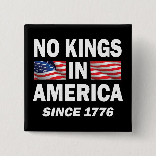 Keine Könige in Amerika Button