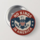 Keine Könige in Amerika Button (Vorne & Hinten)