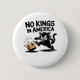 Keine Könige In Amerika Classic Bold Casual Button