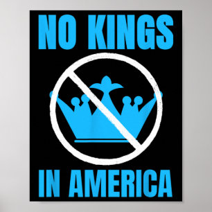 Keine Könige in Amerika Demokratie Gericht entsche Poster