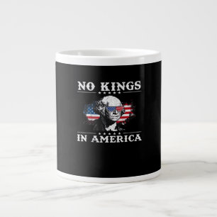 Keine Könige In Amerika Doge Klassischer Lustiger  Jumbo-Tasse