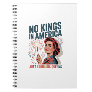 Keine Könige In Amerika Fabulous Queens Pride 2025 Notizblock