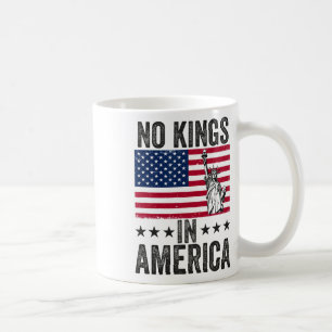 Keine Könige in Amerika - Flag-Protest Rettete Dem Kaffeetasse