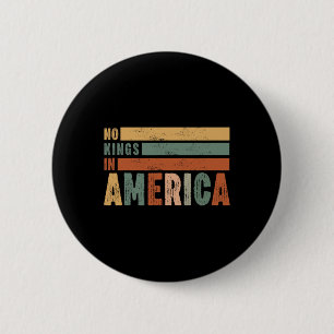 Keine Könige in Amerika Flaggenprotest Rettete Dem Button