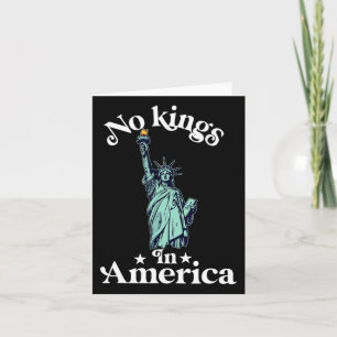Keine Könige in Amerika Flaggenprotest Rettete Dem Karte