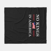 Keine Könige In Amerika Freiheit Kein König Lebt A Fleecedecke (Vorderseite (Horizontal))