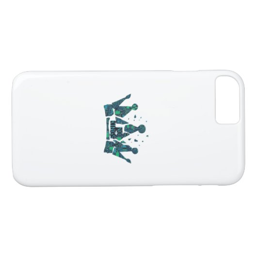 Keine Könige In Amerika Freiheitsästhetik Case-Mate iPhone Hülle (Rückseite (Horizontal))