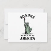 Keine Könige in Amerika Freiheitsstatue (Rückseite)