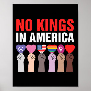 Keine Könige in Amerika gegen Trump, das T-Shirt d Poster