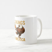 Keine Könige in Amerika Kaffeetasse (VorderseiteRechts)