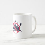 Keine Könige in Amerika Kaffeetasse (VorderseiteRechts)