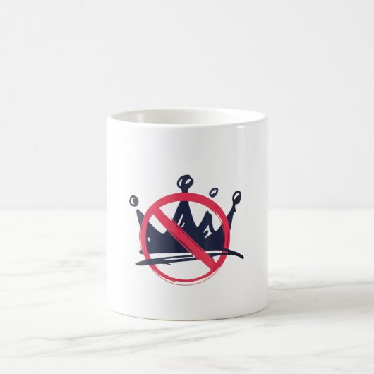 Keine Könige in Amerika Kaffeetasse (Mittel)