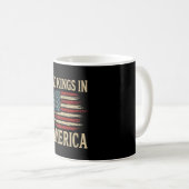 Keine Könige in Amerika Kaffeetasse (VorderseiteRechts)