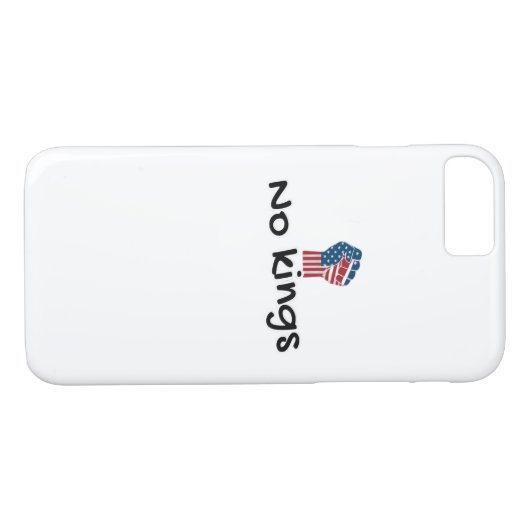 Keine Könige in Amerika Klassisch Minimal Sauber Case-Mate iPhone Hülle (Rückseite (Horizontal))
