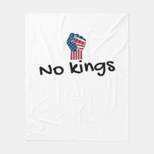 Keine Könige in Amerika Klassisch Minimal Sauber Fleecedecke