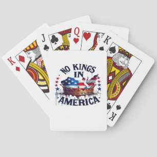 Keine Könige in Amerika Klassisch Retro Cool Spielkarten