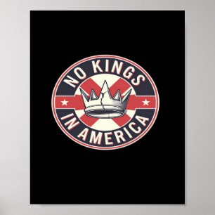Keine Könige in Amerika Kreativer Stil Poster
