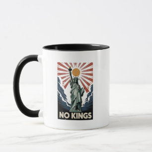 Keine Könige in Amerika Liberitätsstatus USA Demok Tasse