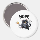 Keine Könige in Amerika Lustige Trittkrone Klassis Magnet (Vorderseite/Rückseite)