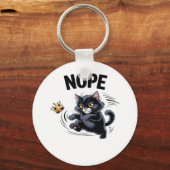 Keine Könige in Amerika Lustige Trittkrone Klassis Schlüsselanhänger (Vorderseite)