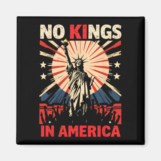 Keine Könige in Amerika Magnet (Vorne)