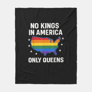 Keine Könige in Amerika, nur Queens Lustig Queer S Fleecedecke