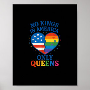 Keine Könige in Amerika, nur Queens Lustige Queer  Poster