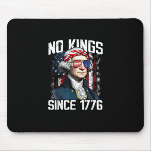 Keine Könige in Amerika Patriotisches Vintage-Graf Mousepad