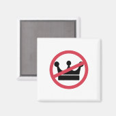 Keine Könige in Amerika Pro Demokratie gegen Monar Magnet (Vorderseite/Rückseite)