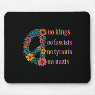 Keine Könige in Amerika Protest für Frieden floral Mousepad