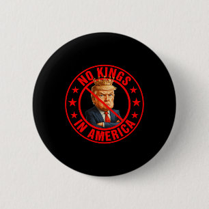 Keine Könige in Amerika Protest gegen Trumps Button