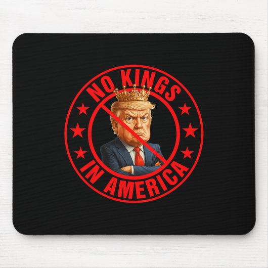 Keine Könige in Amerika Protest gegen Trumps Mousepad (Vorne)