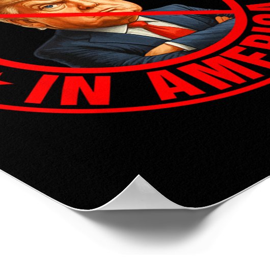 Keine Könige in Amerika Protest gegen Trumps Poster (Ecke)