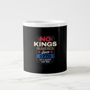 Keine Könige In Amerika Retro-Klassiker Jumbo-Tasse