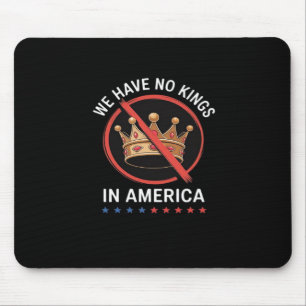 Keine Könige In Amerika Retro Klassiker Mousepad