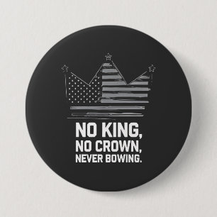 Keine Könige in Amerika Rettete Demokratie - ich v Button