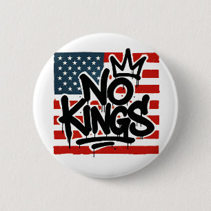 Keine Könige in Amerika Rettete Demokratie - ich v Button