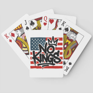 Keine Könige in Amerika Rettete Demokratie - ich v Spielkarten