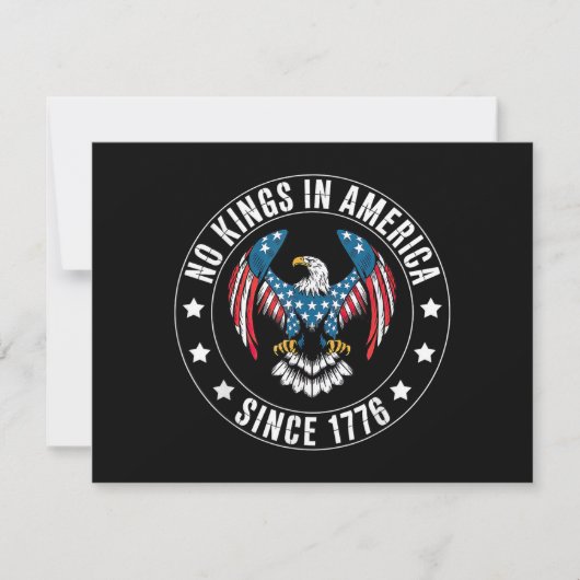 Keine Könige in Amerika seit 1776 (Vorderseite)