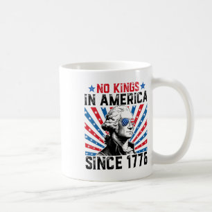 Keine Könige in Amerika seit 1776 bedrängte USA-Fl Kaffeetasse